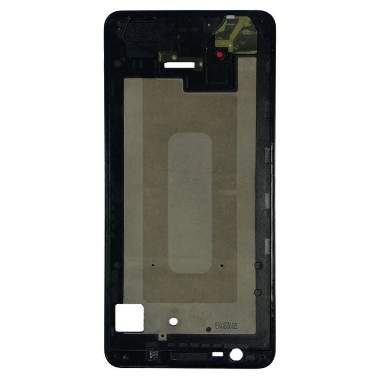 For Galaxy A7 (2018) / A750 Front Housing LCD Frame Bezel Plate (Black)