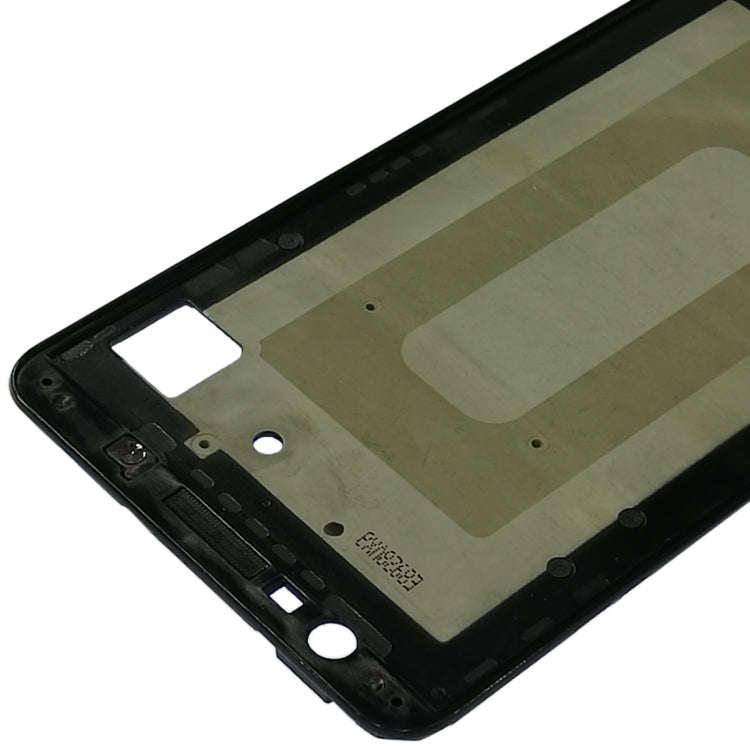 For Galaxy A7 (2018) / A750 Front Housing LCD Frame Bezel Plate (Black)