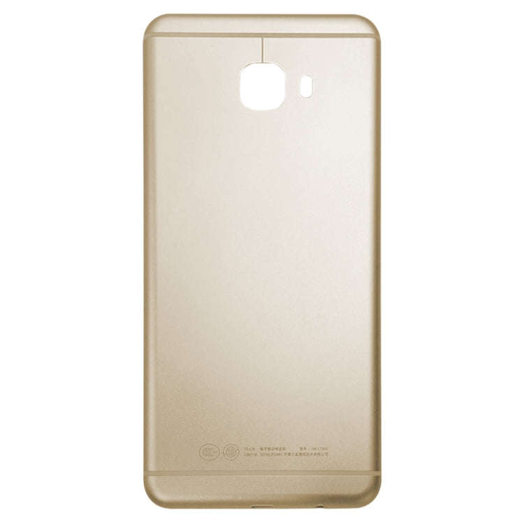For Galaxy C7 Back Cover (Gold)