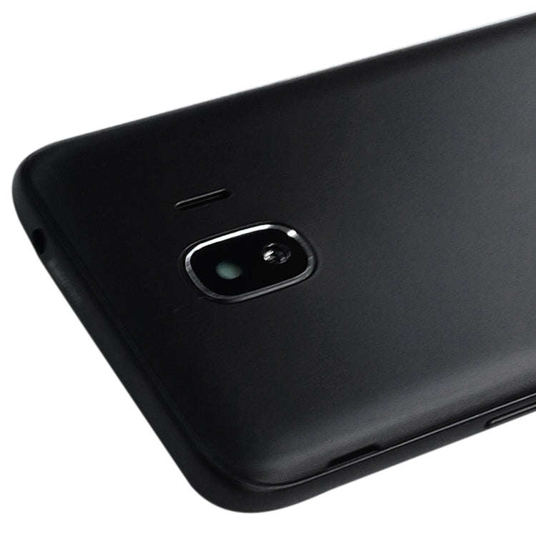 For Galaxy J2 Pro (2018), J2 (2018), J250F/DS Back Cover + Middle Frame Bezel Plate (Black)