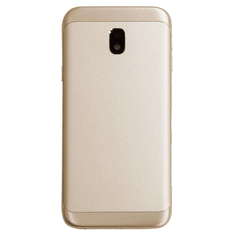For Galaxy J3 (2017), J3 Pro (2017), J330F/DS, J330G/DS Back Cover (Gold)