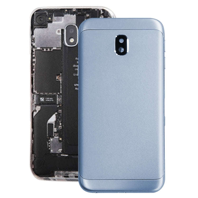 For Galaxy J3 (2017), J3 Pro (2017), J330F/DS, J330G/DS Back Cover (Blue)