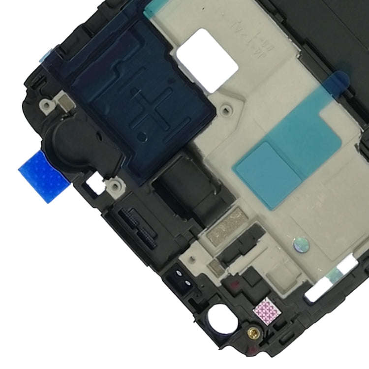 For Galaxy J4, J400F/DS, J400G/DS Front Housing LCD Frame Bezel Plate (Black)