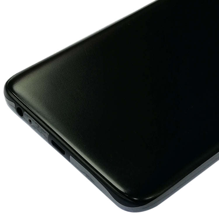 For Galaxy J4, J400F/DS, J400G/DS Back Cover + Middle Frame Bezel Plate (Black)