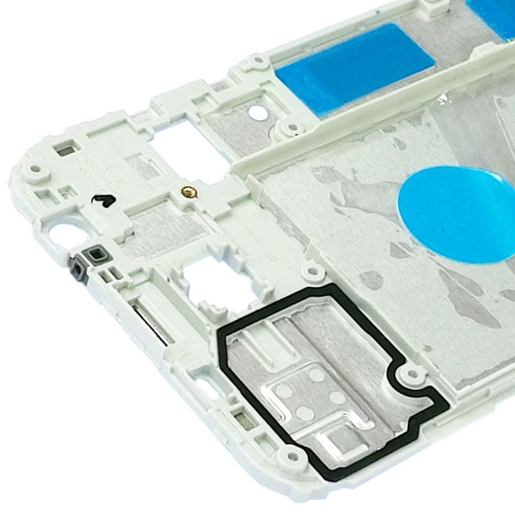 For Galaxy J7 V / J7 Perx / J727V / J727P Front Housing LCD Frame Bezel Plate (White)