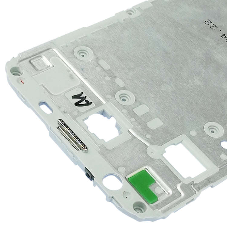 For Galaxy J7 V / J7 Perx / J727V / J727P Front Housing LCD Frame Bezel Plate (White)