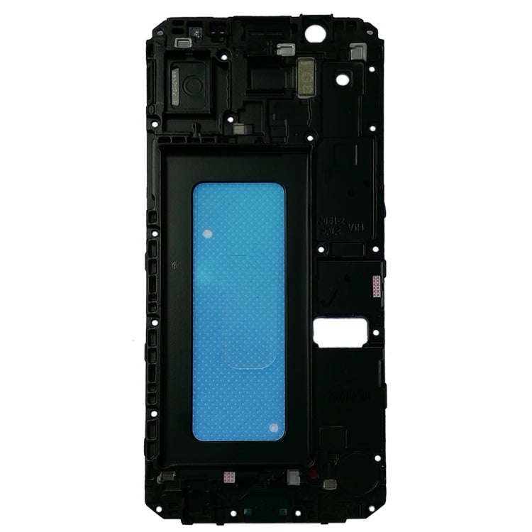 For Galaxy On6 / J6 / J600 Front Housing LCD Frame Bezel Plate (Black)