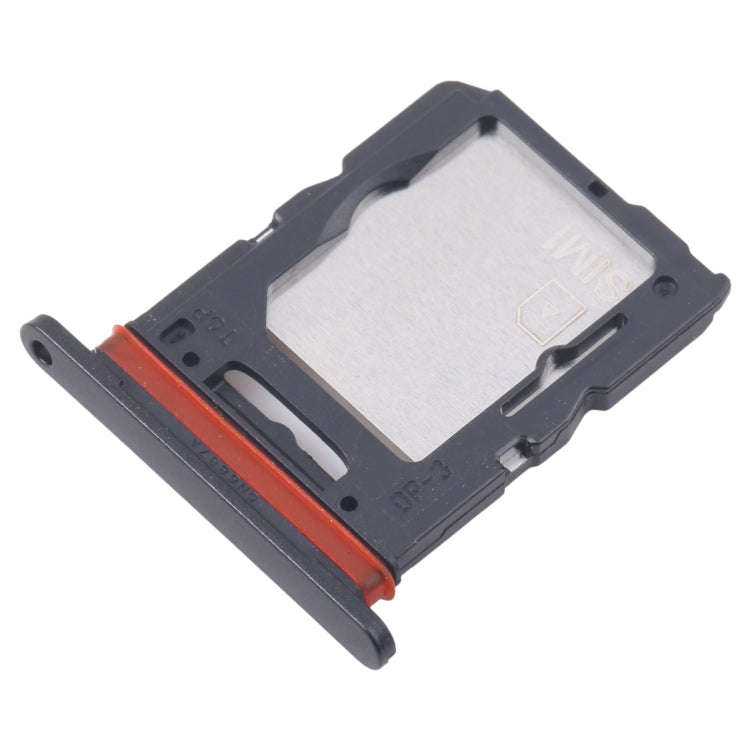 For Samsung Galaxy M55 SM-M556B Original SIM Card Tray + SIM Card Tray / Micro SD Card Tray (Black)