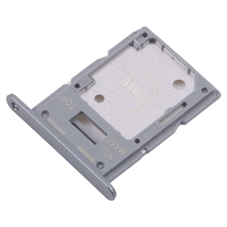 For Samsung Galaxy M15 SM-M156B Original SIM Card Tray + SIM Card Tray / Micro SD Card Tray (Grey)