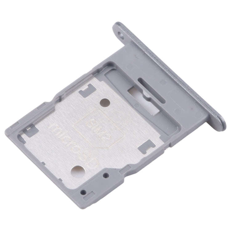 For Samsung Galaxy M15 SM-M156B Original SIM Card Tray + SIM Card Tray / Micro SD Card Tray (Grey)