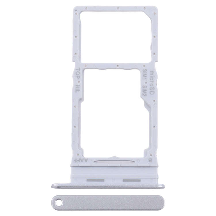 For Samsung Galaxy A16 5G SM-A166B Original SIM + SIM / Micro SD Card Tray (Silver)