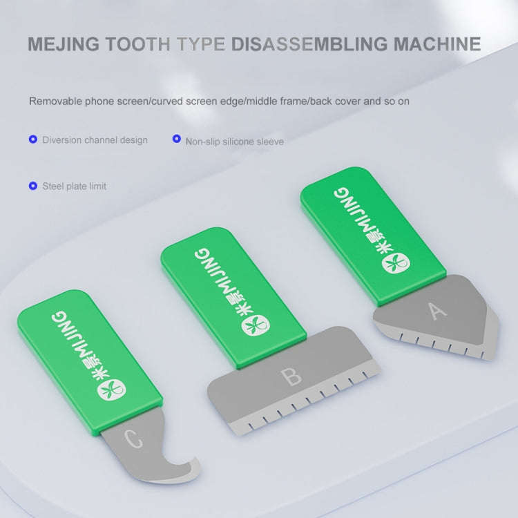 Mijing ABC Multipurpose Tooth-Type Professional LCD Screen Dismantling Tool Set