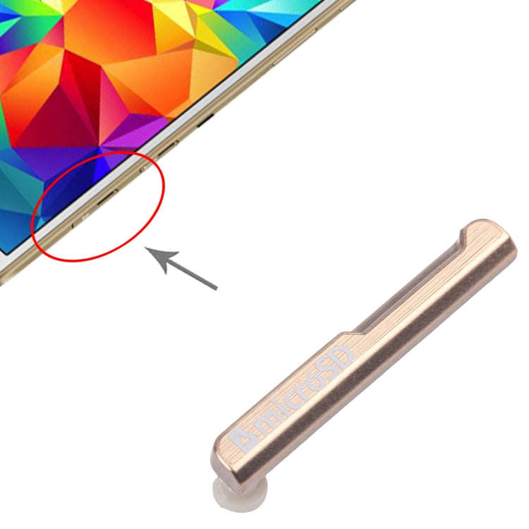 For Samsung Galaxy Tab S 8.4 SM-T705 Original SD Dustproof Block (Gold)