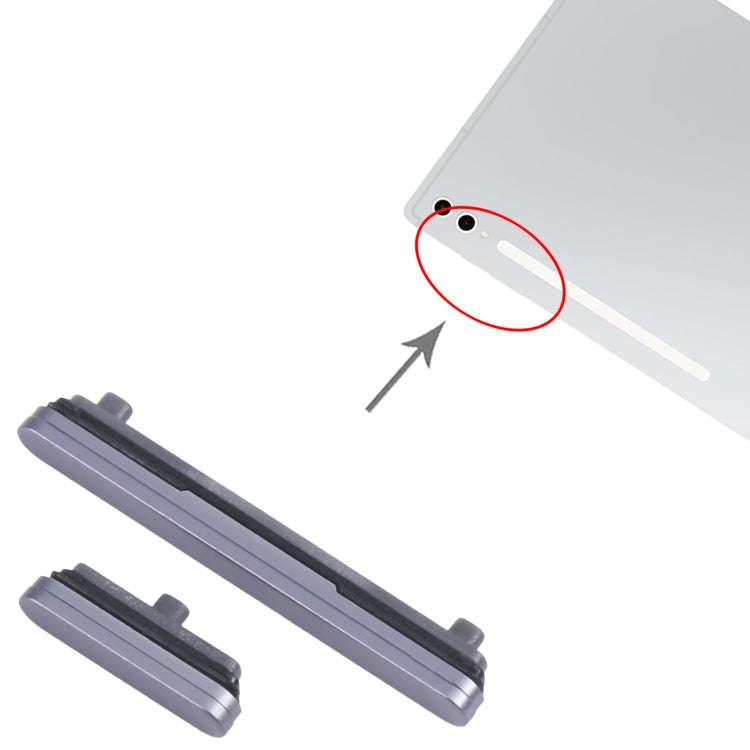 For Samsung Galaxy Tab S10 Ultra SM-X920/X926 Original Power Button and Volume Control Button (Grey)