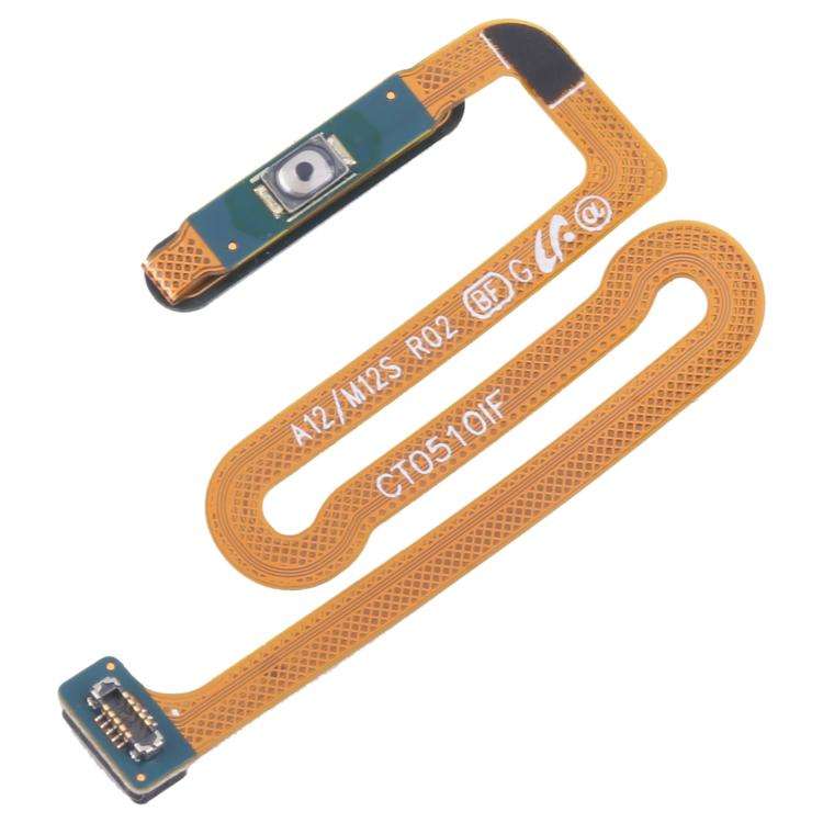 For Samsung Galaxy M12 / A12 SM-A125/M125/A127 Original Fingerprint Sensor Flex Cable (White)