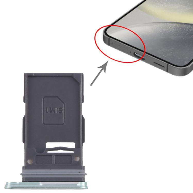 For Samsung Galaxy S25 / S25+ SM-S931B/S936B Original SIM Card Tray (Green)
