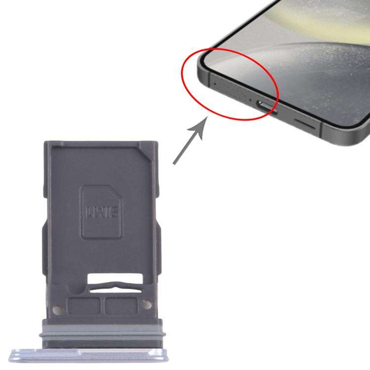 For Samsung Galaxy S25 / S25+ SM-S931B/S936B Original SIM Card Tray (Silver)