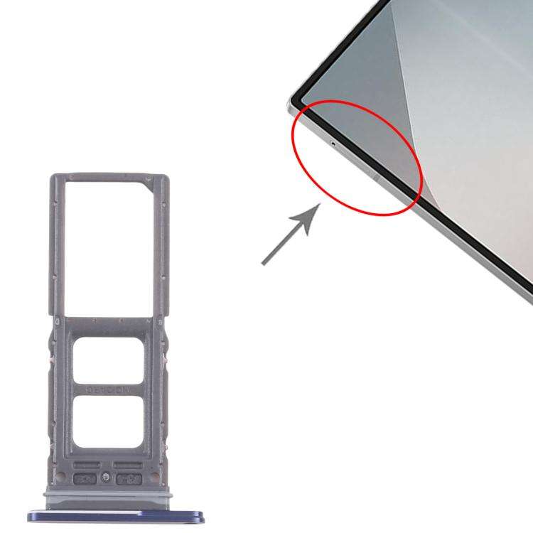 For Samsung Galaxy Z Fold6 SM-F956B Original SIM Card Tray (Blue)