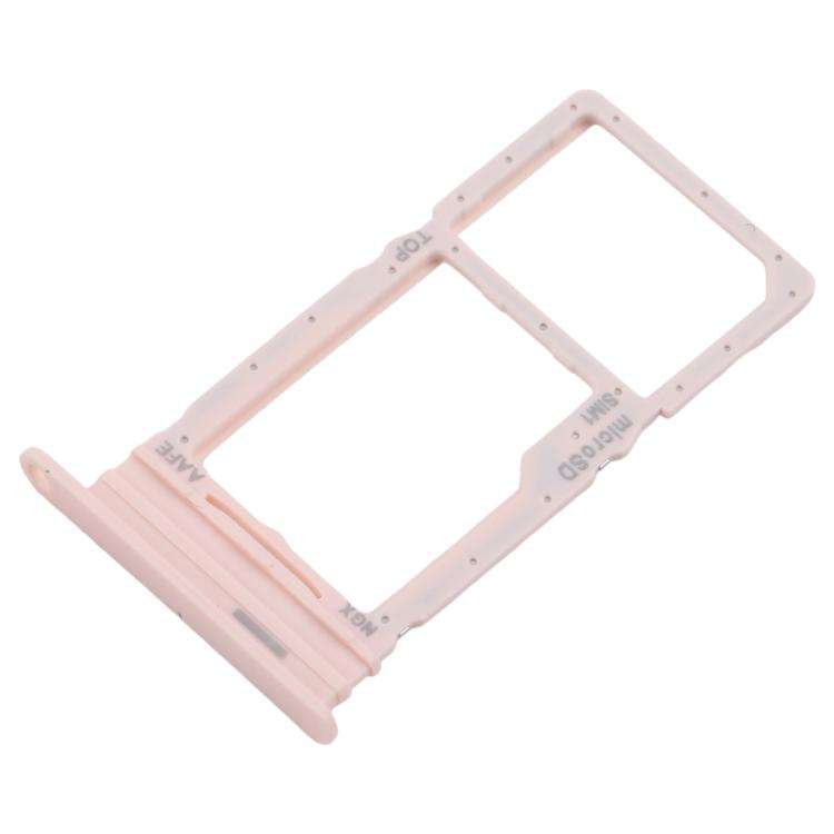 For Samsung Galaxy A16 SM-A165F Original SIM Card Tray + Micro SD Card Tray (Pink)