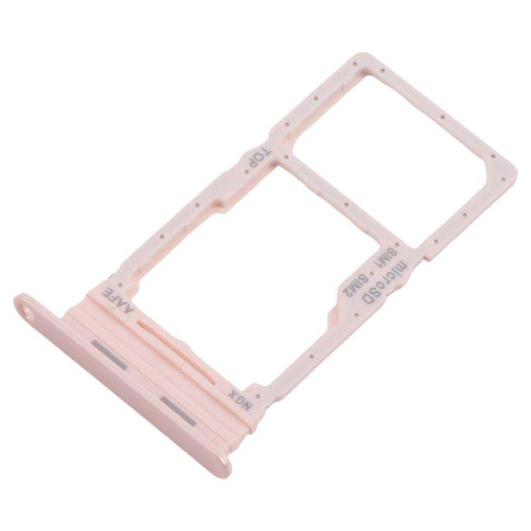 For Samsung Galaxy A16 SM-A165F Original SIM Card Tray + SIM / Micro SD Card Tray (Pink)