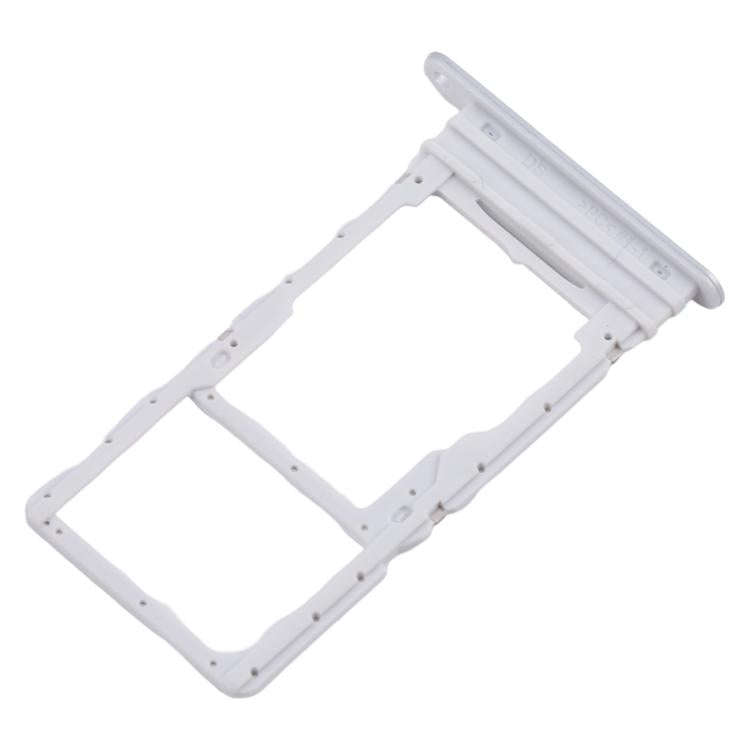 For Samsung Galaxy A16 SM-A165F Original SIM Card Tray + SIM / Micro SD Card Tray (Silver)