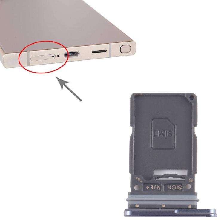 For Samsung Galaxy S25 Ultra SM-S938B Original SIM Card Tray (Blue)