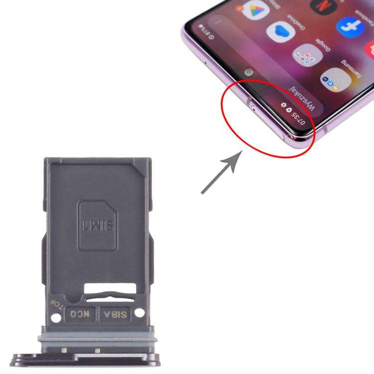 For Samsung Galaxy S24+ SM-S926B Original SIM Card Tray (Grey)