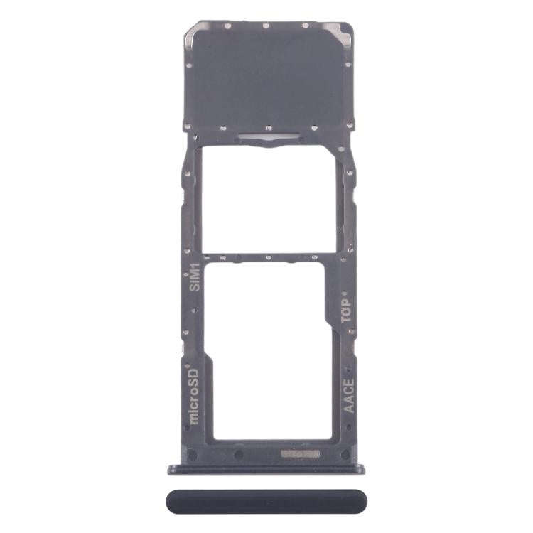 For Samsung Galaxy A13 SM-A135 Original SIM + Micro SD Card Tray (Black)
