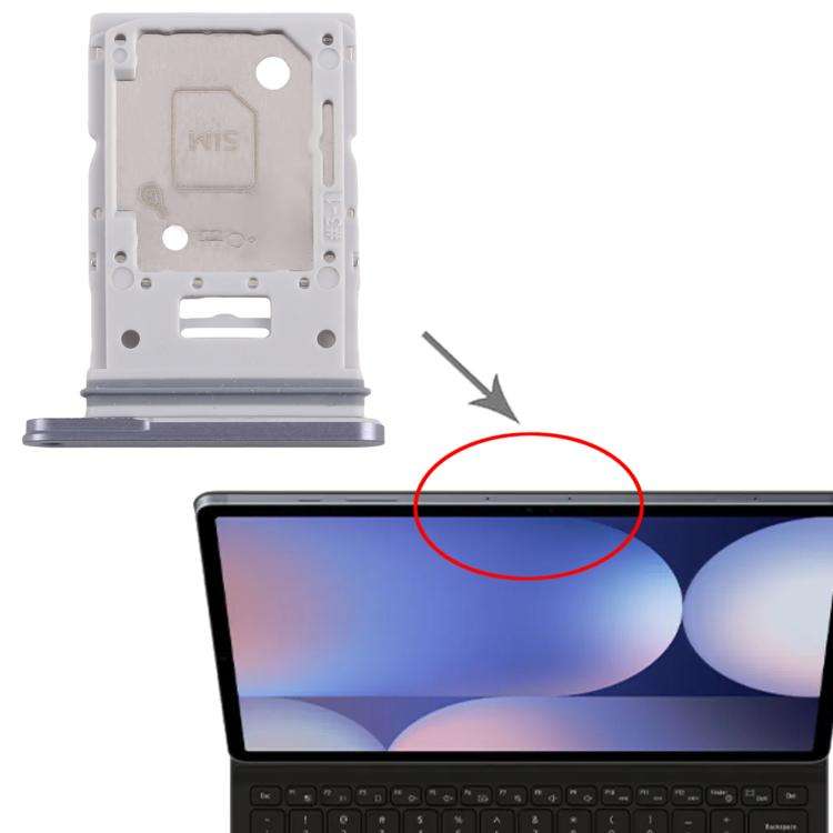 For Samsung Galxy Tab S10+ / S10 Ultra SM-X820/X826/X920/X926 SIM + Micro SD Card Tray (Grey)