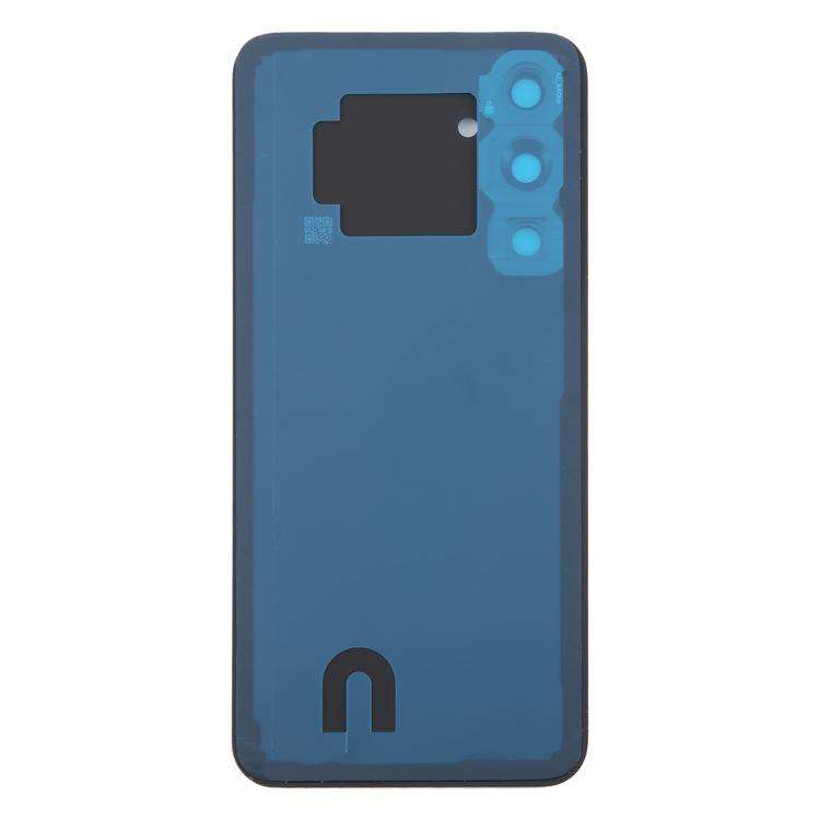 For Samsung Galaxy A54 SM-A546B Battery Back Cover with Camera Lens Cover(Black)