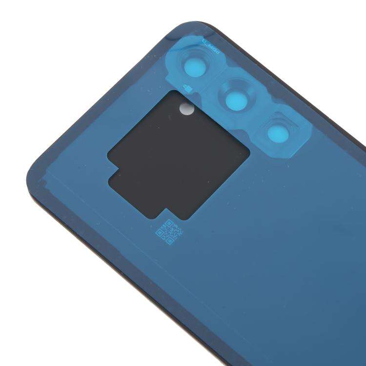 For Samsung Galaxy A54 SM-A546B Battery Back Cover with Camera Lens Cover(Black)