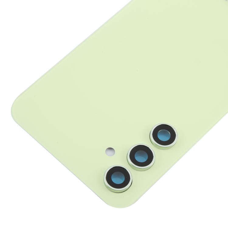 For Samsung Galaxy A54 SM-A546B Battery Back Cover with Camera Lens Cover(Green)