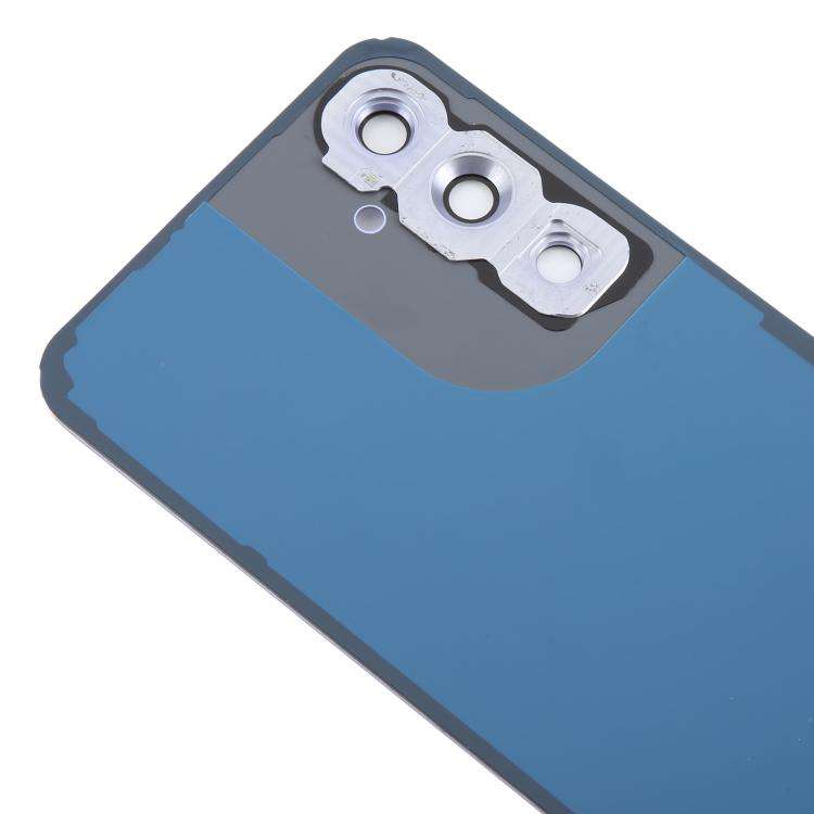 For Samsung Galaxy A54 SM-A546B Battery Back Cover with Camera Lens Cover(Purple)