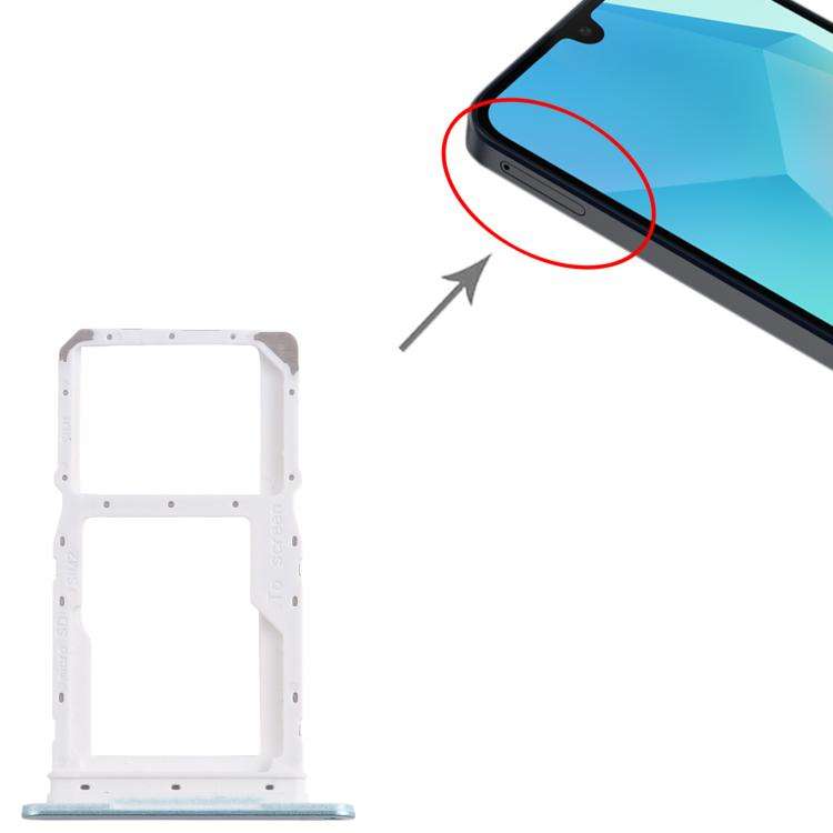 For Samsung Galaxy A16 5G SM-A166P Original SIM + SIM / Micro SD Card Tray (Green)
