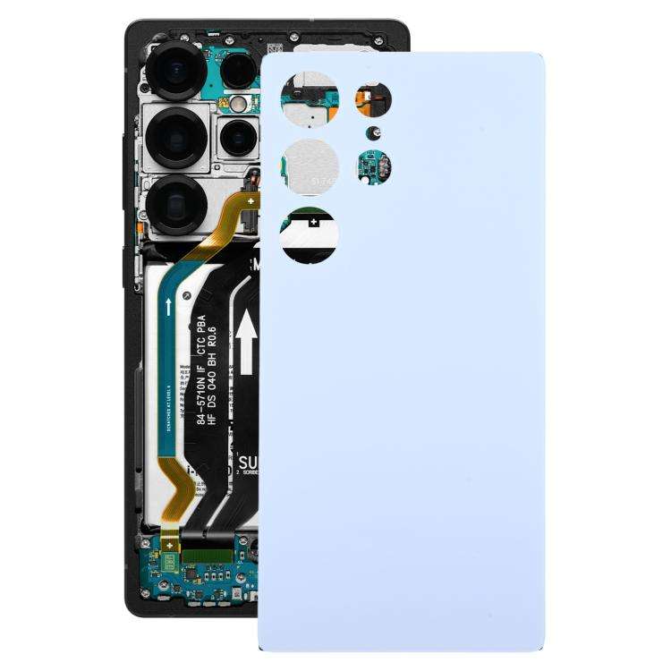 For Samsung Galaxy S25 Ultra SM-S9386 OEM Battery Back Cover(Glacier Blue)