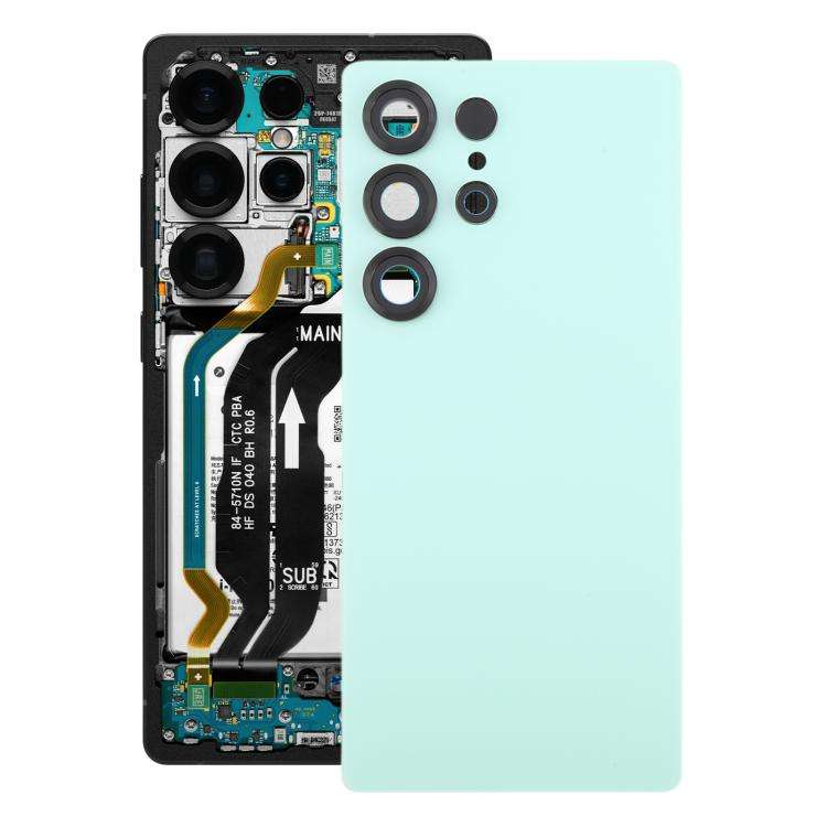For Samsung Galaxy S25 Ultra SM-S938 OEM Battery Back Cover with Camera Lens Cover(Green)