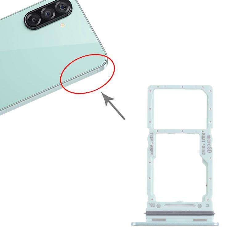 For Samsung Galaxy A26 SM-A266B Original SIM + SIM / Micro SD Card Tray (Green)