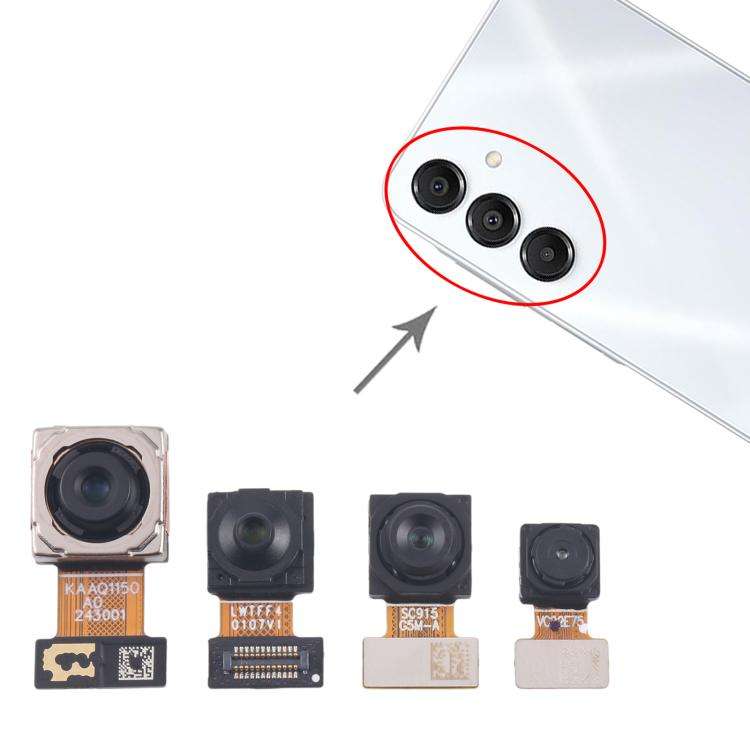 For Samsung Galaxy A16 5G SM-A166P Original Camera Set (Depth + Wide + Back + Front Camera)