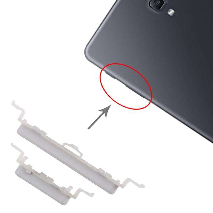 For Samsung Galaxy Tab A 10.5 SM-T590/T595 Original Power Button and Volume Control Button (White)