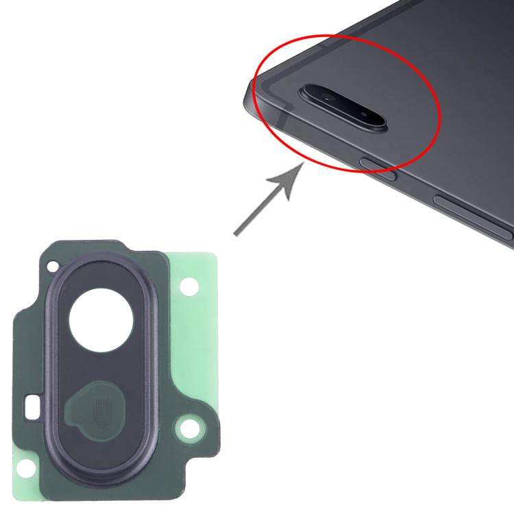 For Samsung Galaxy Tab S7 FE SM-T730/T736B Original Rear Camera Lens Cover (Black)