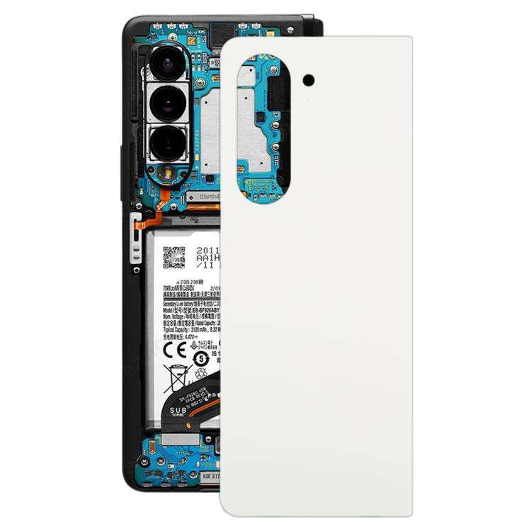 For Samsung Galaxy Z Fold5 SM-F946B Original Battery Back Cover (White)