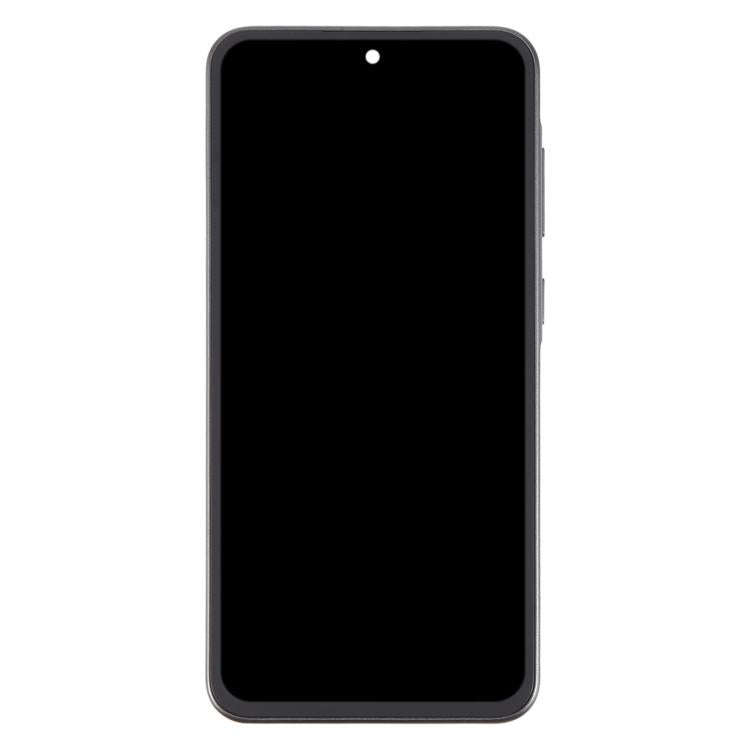 For Samsung Galaxy A36 SM-A366B Original LCD Screen Digitizer Full Assembly with Frame(Black)