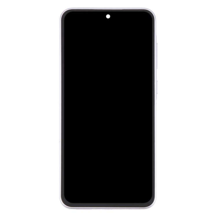 For Samsung Galaxy A36 SM-A366B Original LCD Screen Digitizer Full Assembly with Frame (Purple)