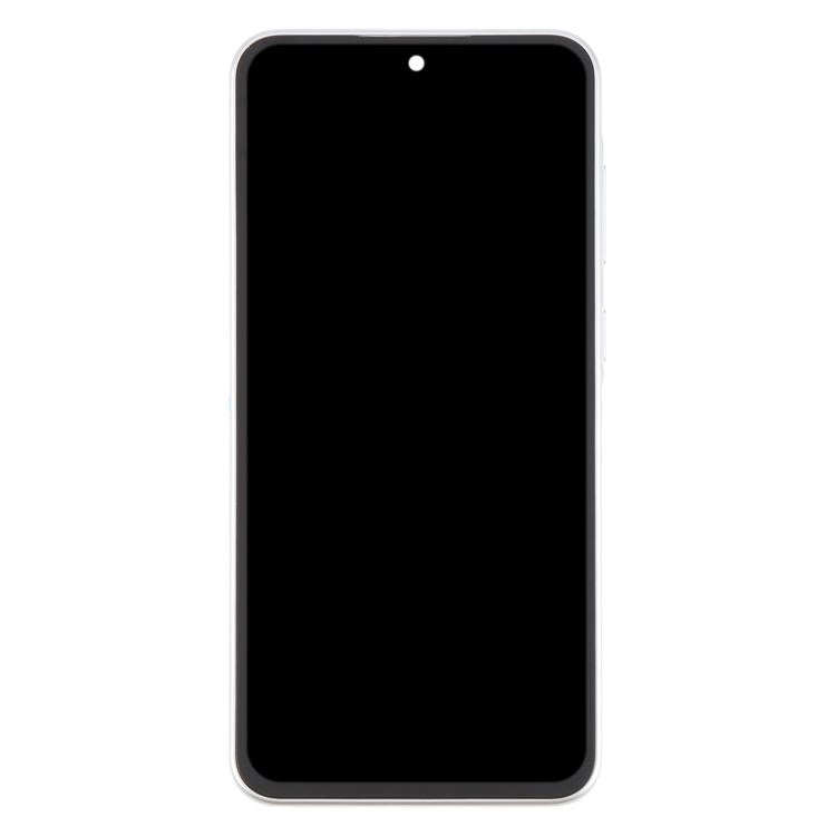 For Samsung Galaxy A36 SM-A366B Original LCD Screen Digitizer Full Assembly with Frame (Silver)