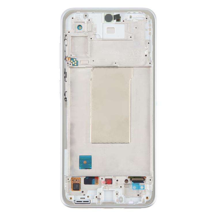 For Samsung Galaxy A36 SM-A366B Original LCD Screen Digitizer Full Assembly with Frame (Silver)