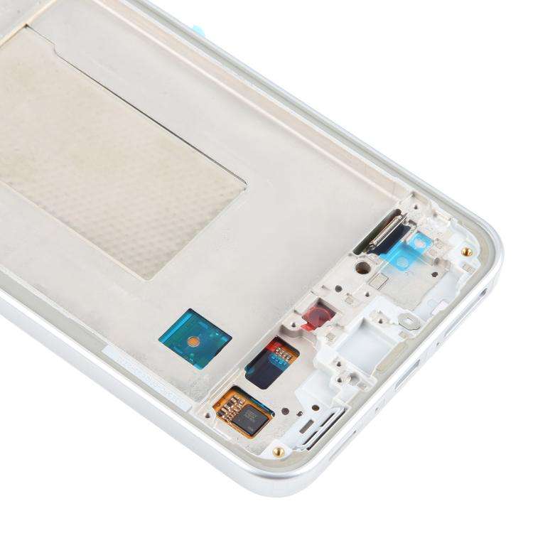 For Samsung Galaxy A36 SM-A366B Original LCD Screen Digitizer Full Assembly with Frame (Silver)
