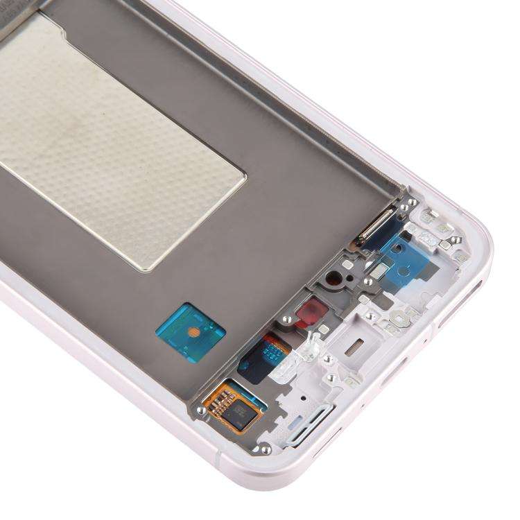 For Samsung Galaxy A56 SM-A566B Original LCD Screen Digitizer Full Assembly with Frame (Pink)