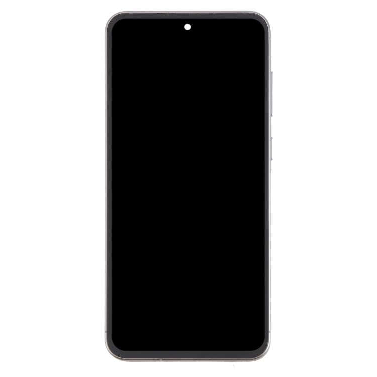 For Samsung Galaxy A56 SM-A566B Original LCD Screen Digitizer Full Assembly with Frame (Grey)