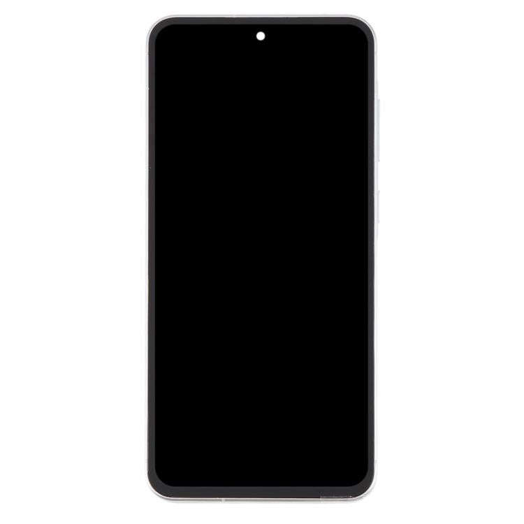 For Samsung Galaxy A56 SM-A566B Original LCD Screen Digitizer Full Assembly with Frame (Silver)