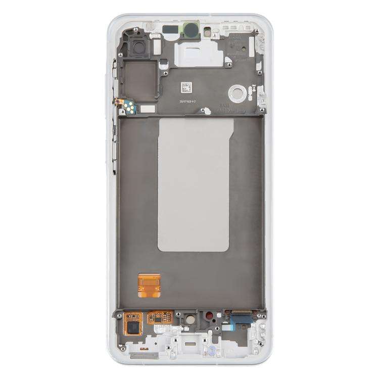 For Samsung Galaxy A56 SM-A566B Original LCD Screen Digitizer Full Assembly with Frame (Silver)